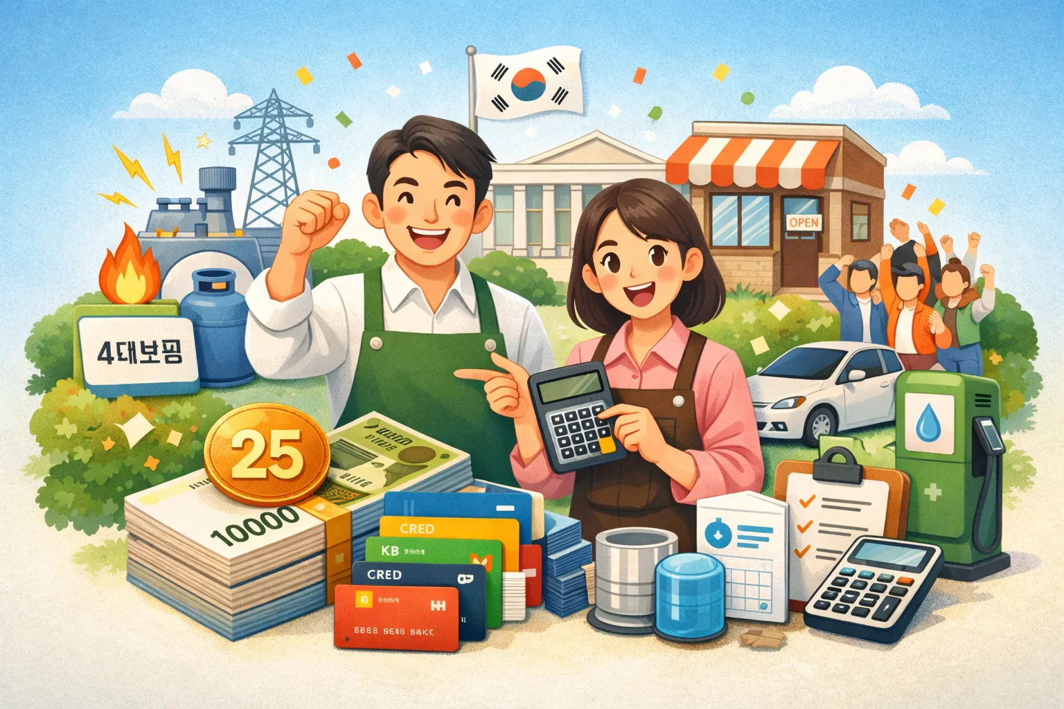 2026 소상공인 경영안정바우처 완벽 가이드: 25만원 지원금