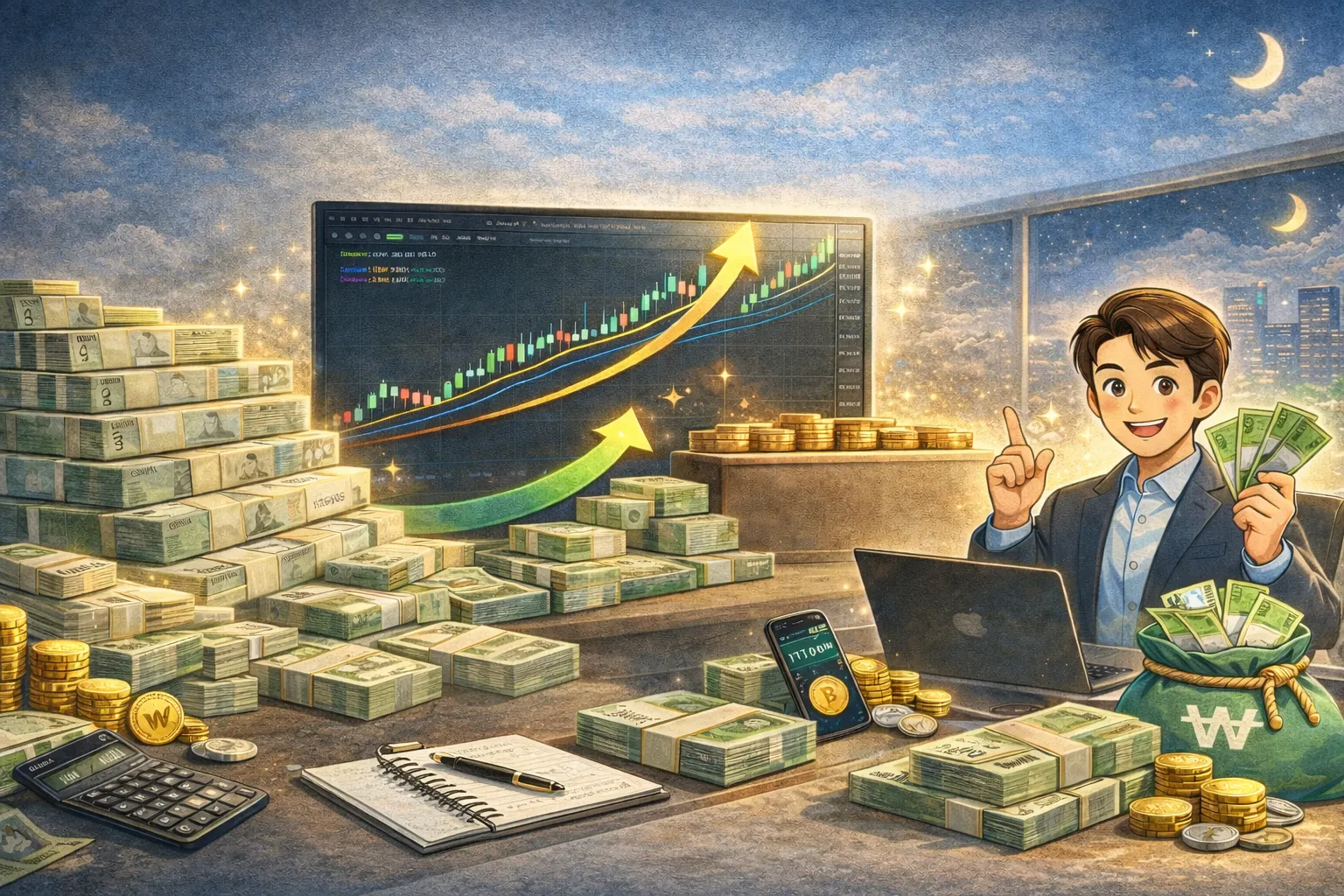 約130万円を110億円に増やしたEMA3本トレード手法 - クリスティアン・クラマギの戦略分析